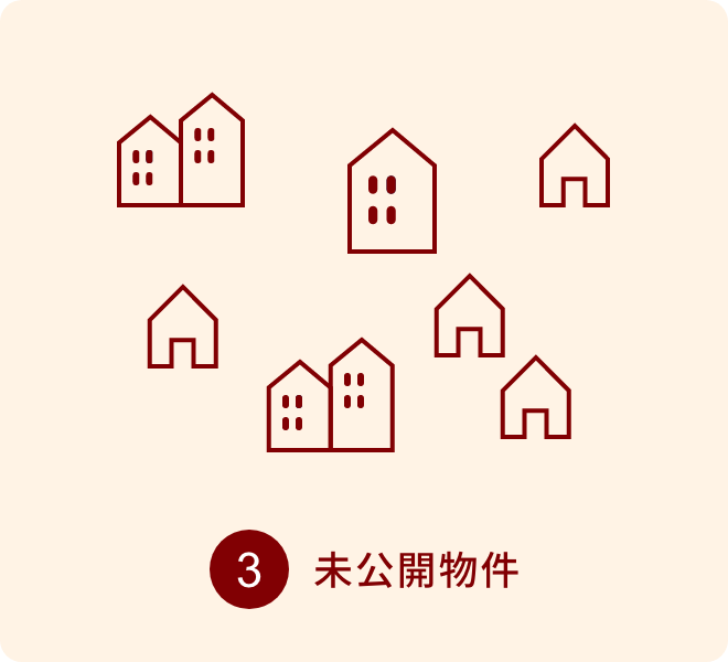 3,未公開物件